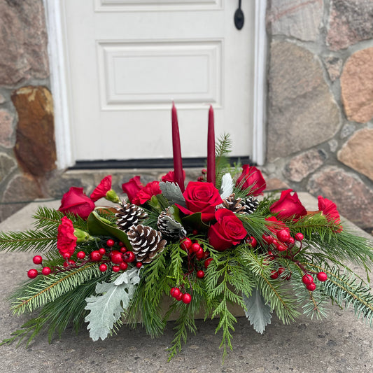 Red Christmas  Centerpiece